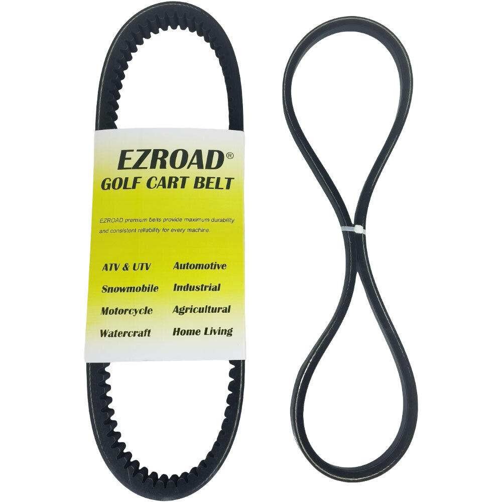 Drive & Starter Belt Kit for Kawasaki EZGO Golf Cart RXV TXT 606136 606138