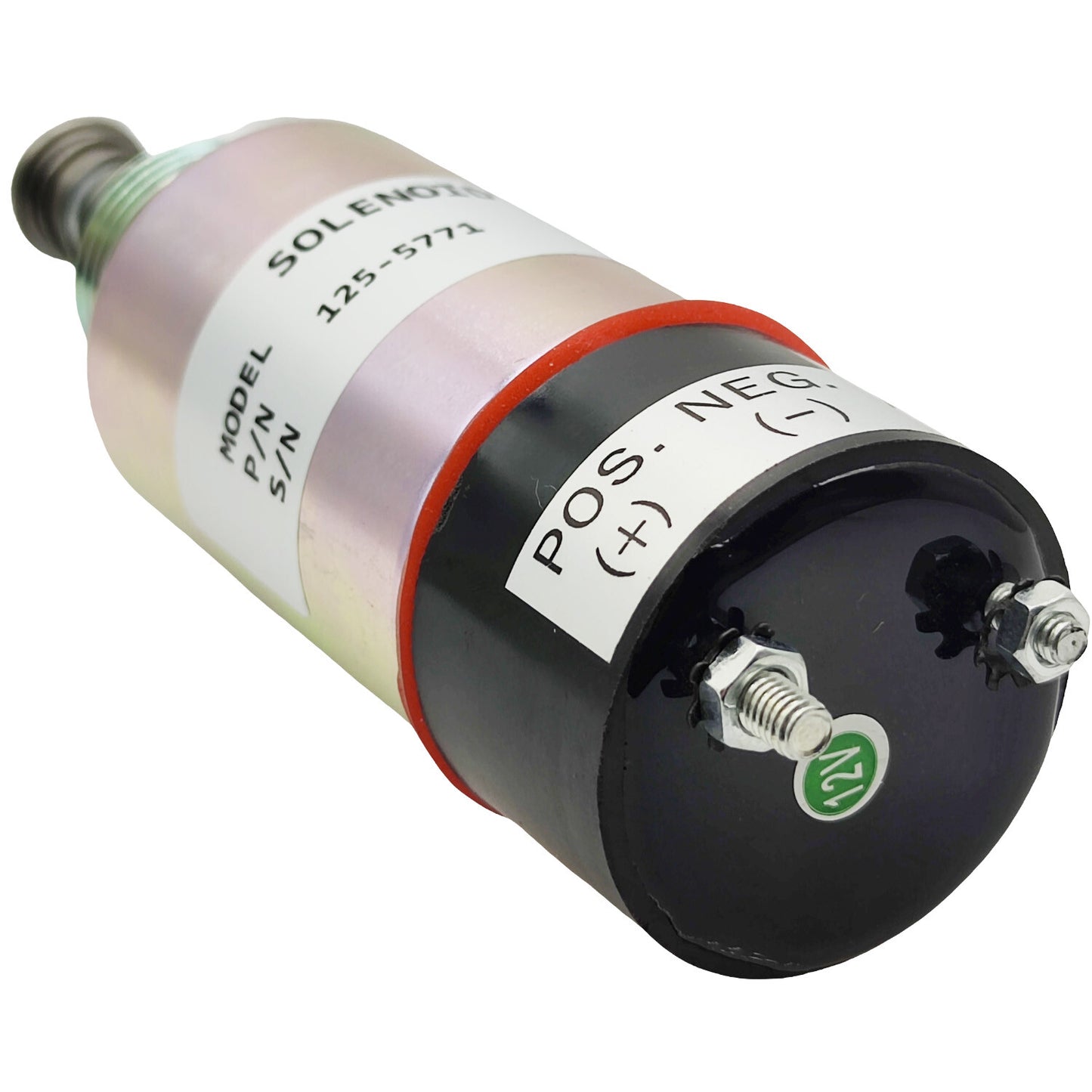 12V Fuel Shutoff Solenoid for Caterpillar Asphalt Paver AP-1000 9X-5312 AP-1050