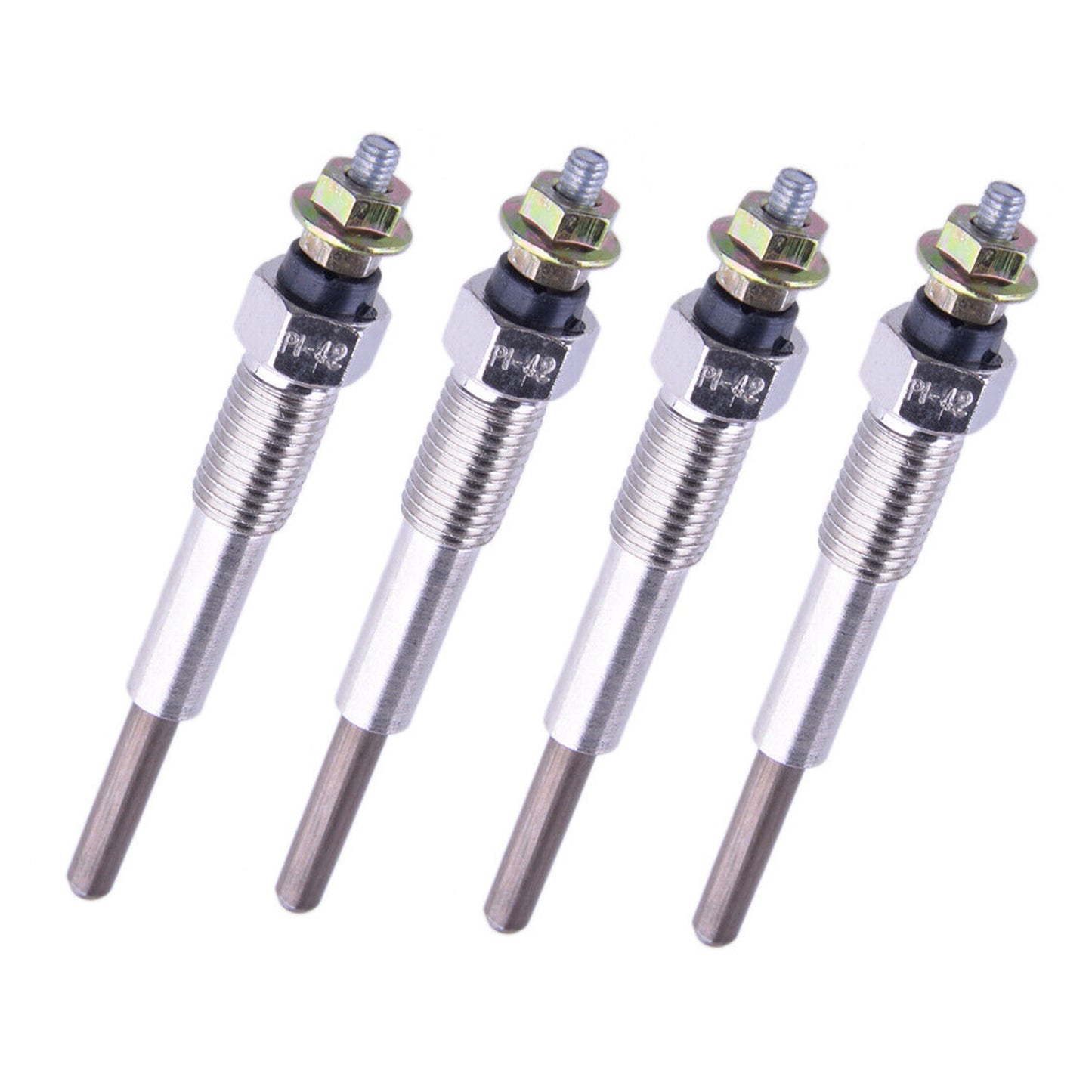 4X 12V Glow Plug Fit Isuzu C240 C190 C201 C221 4FA1 Diesel Engine 9-82511978-0
