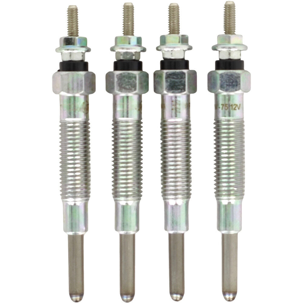 4X Glow Plug MD050212 for Mitsubishi Triton Pajero L200 L300 4D55 4D56 12V 2.5L