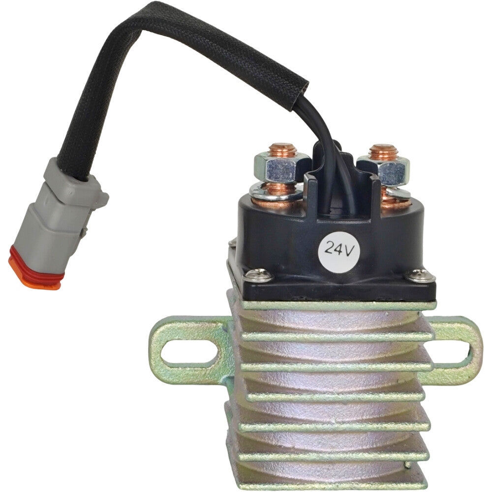 100A 24V Relay Solenoid 3740150 241-8368 Fit for Industrial Engine C15 C13 C18