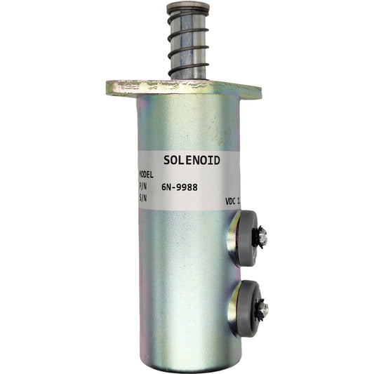 12V Engine Fuel Shutoff Solenoid 6N-9988 6N9988 for Caterpillar CAT 3208 3412