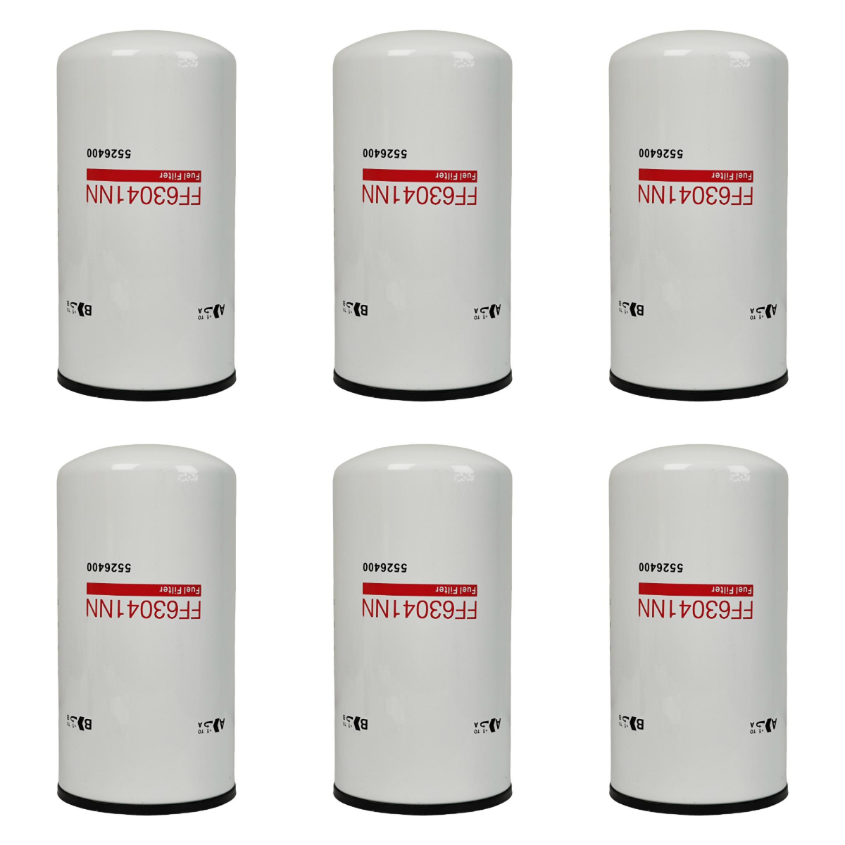 6PCS Fuel Filter FF63041NN FF63041-NN for Cummins Freightliner Kenworth 5526400