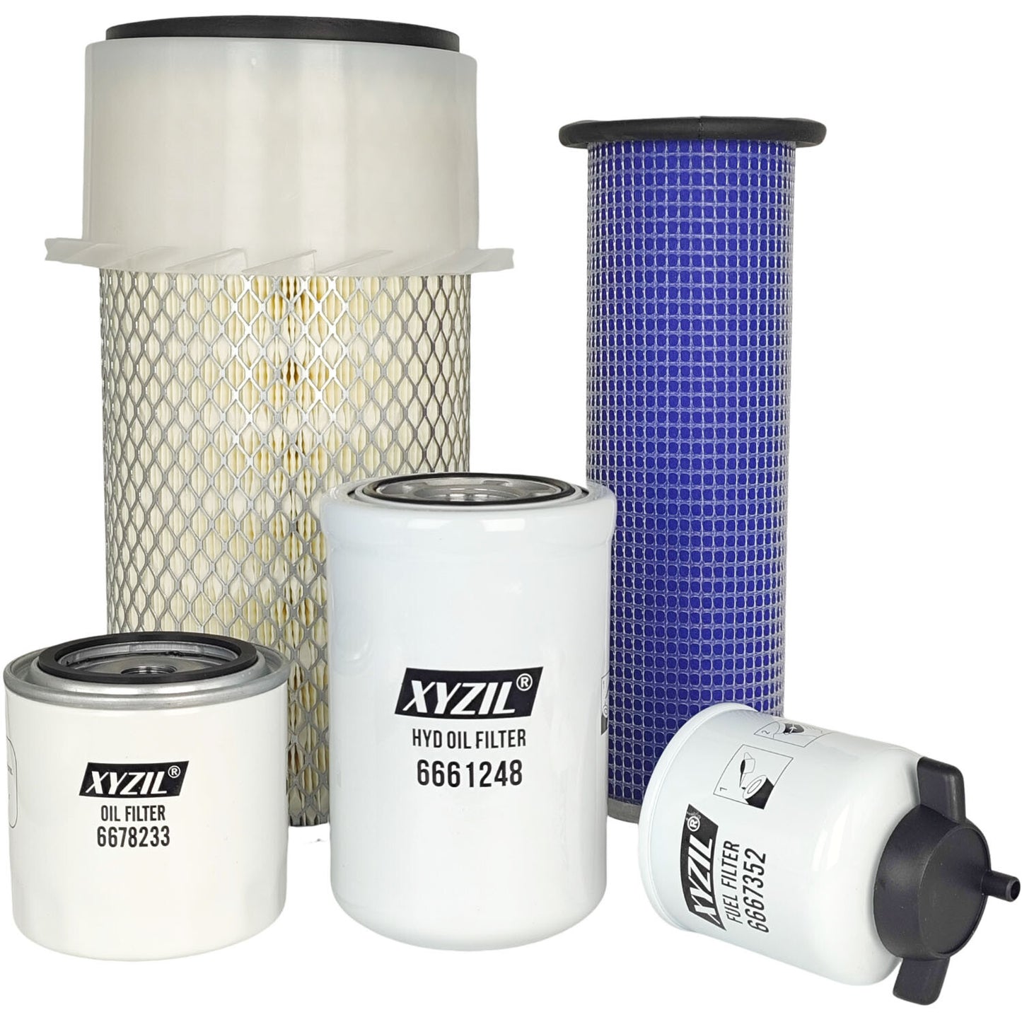 Service Filter Kit Fit for Bobcat 6661248 6678233 6667352 6681474 6681475