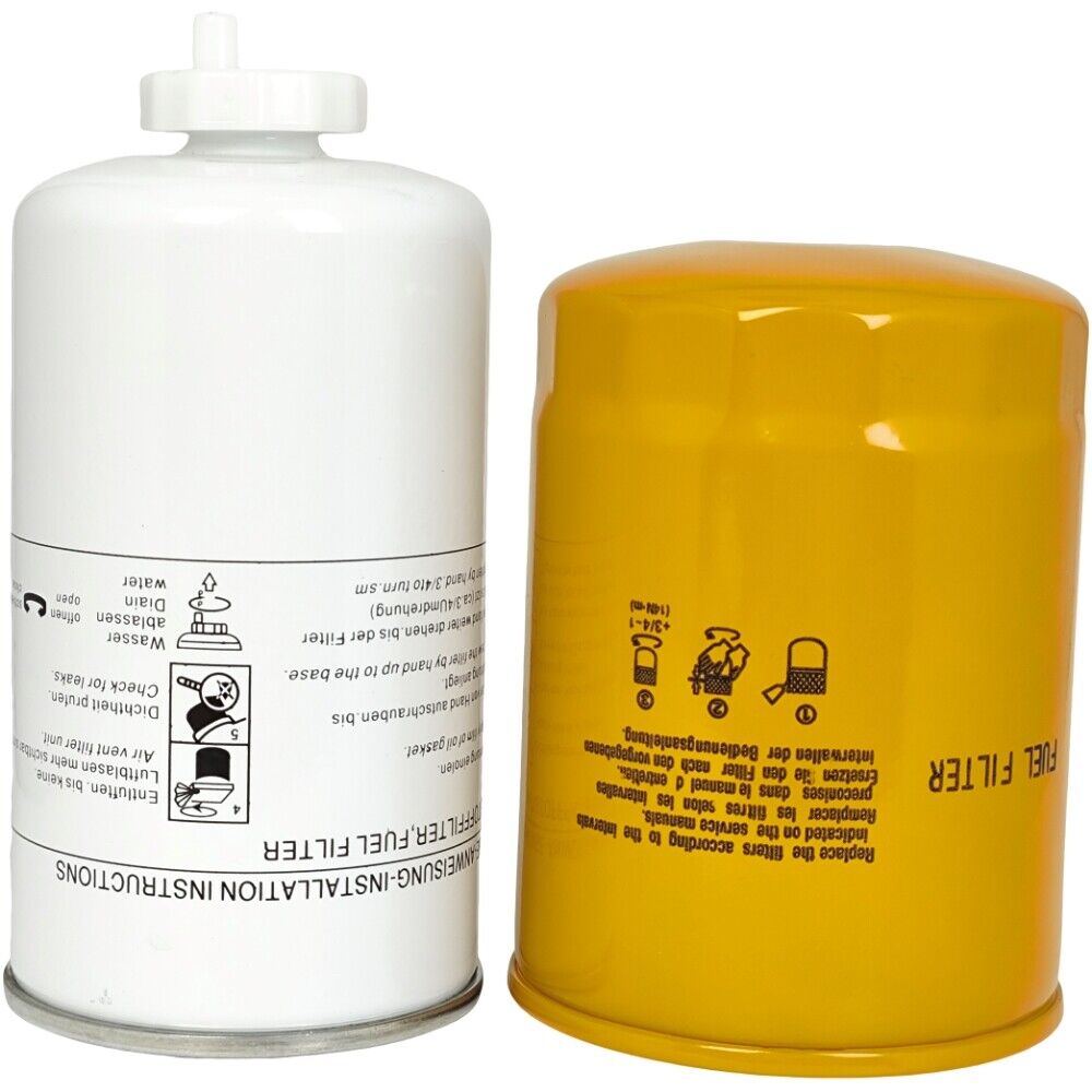 Fuel Filter Kit 1J430-43060 HH1J0-43172 Fit for Kubota D1803 V2403 V1505-CR-TE5B