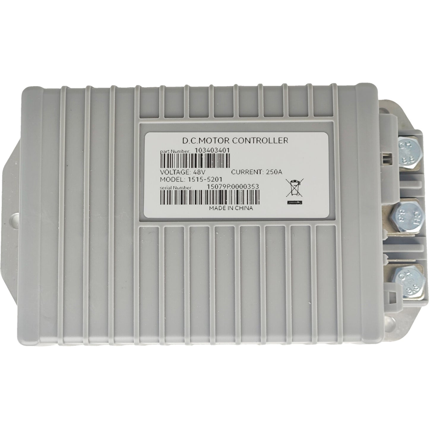 1515-5201 48V 250A Motor Controller for Curtis Club Car Precedent 103403401