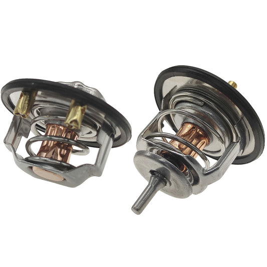 82+85℃ Thermostat Set for Isuzu NPR NPR-HD NQR 4HE1 NRR 4.8L 4.3L 4HK1 4HF1 5.2L