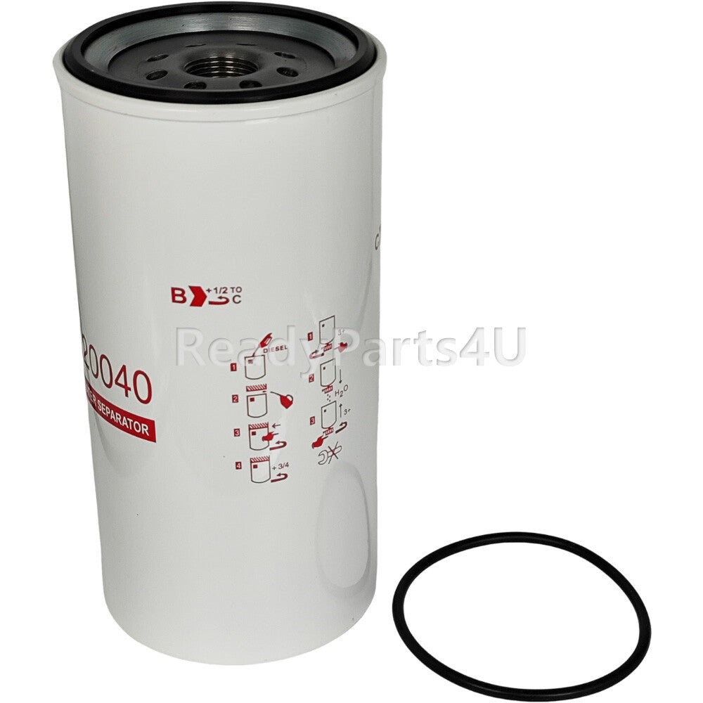 For International Truck Fuel Filter Water Separator Replace Fleetguard FS20040