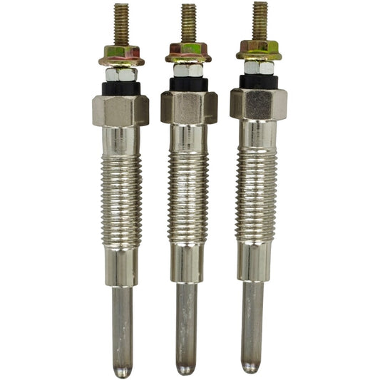 3X Glow Plug MM401621 MM40162101 for Iseki Tractor TX1300 TX2140 TX2160 TX1500