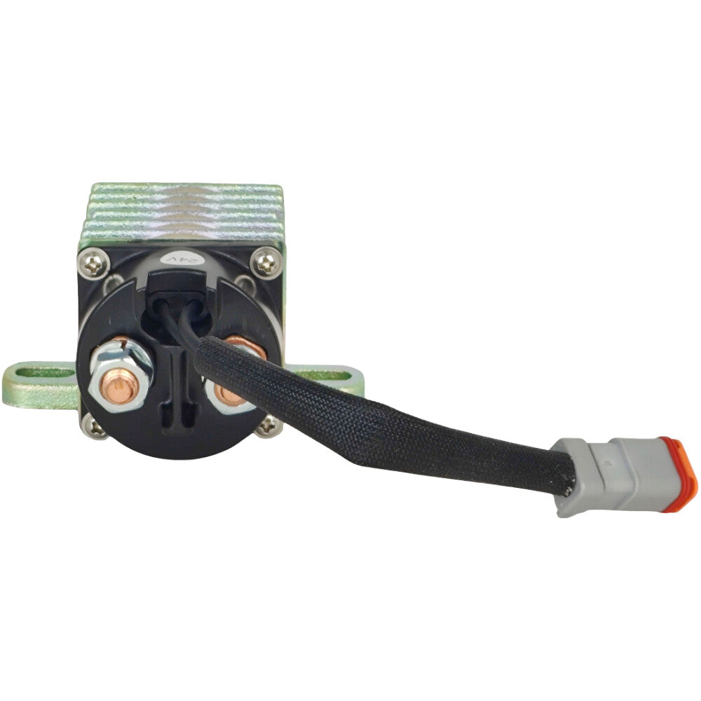 100A 24V Relay Solenoid 3740150 241-8368 Fit for Industrial Engine C15 C13 C18