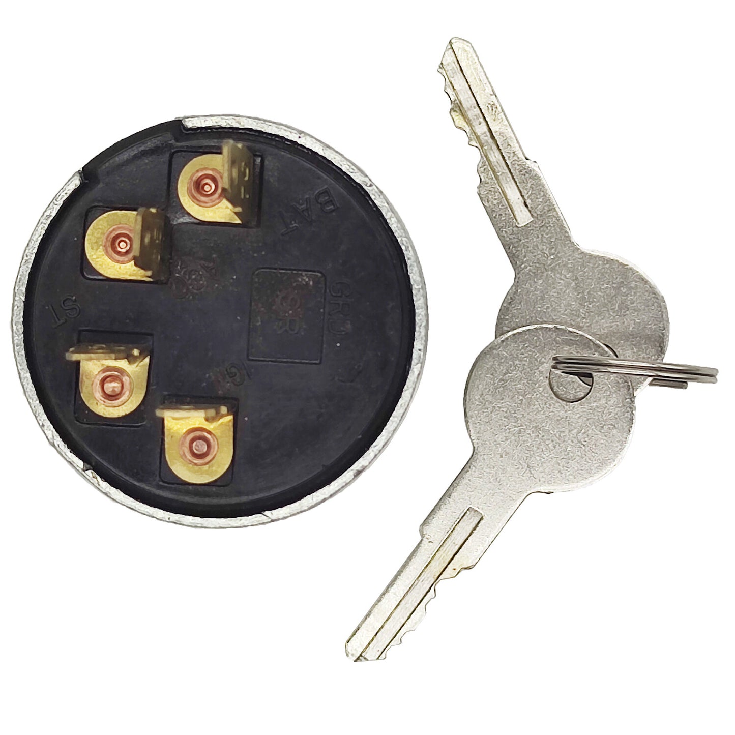 Starter Ignition Key Switch Replaces Cole Hersee 956-3124 956-3124BX CH956-3124