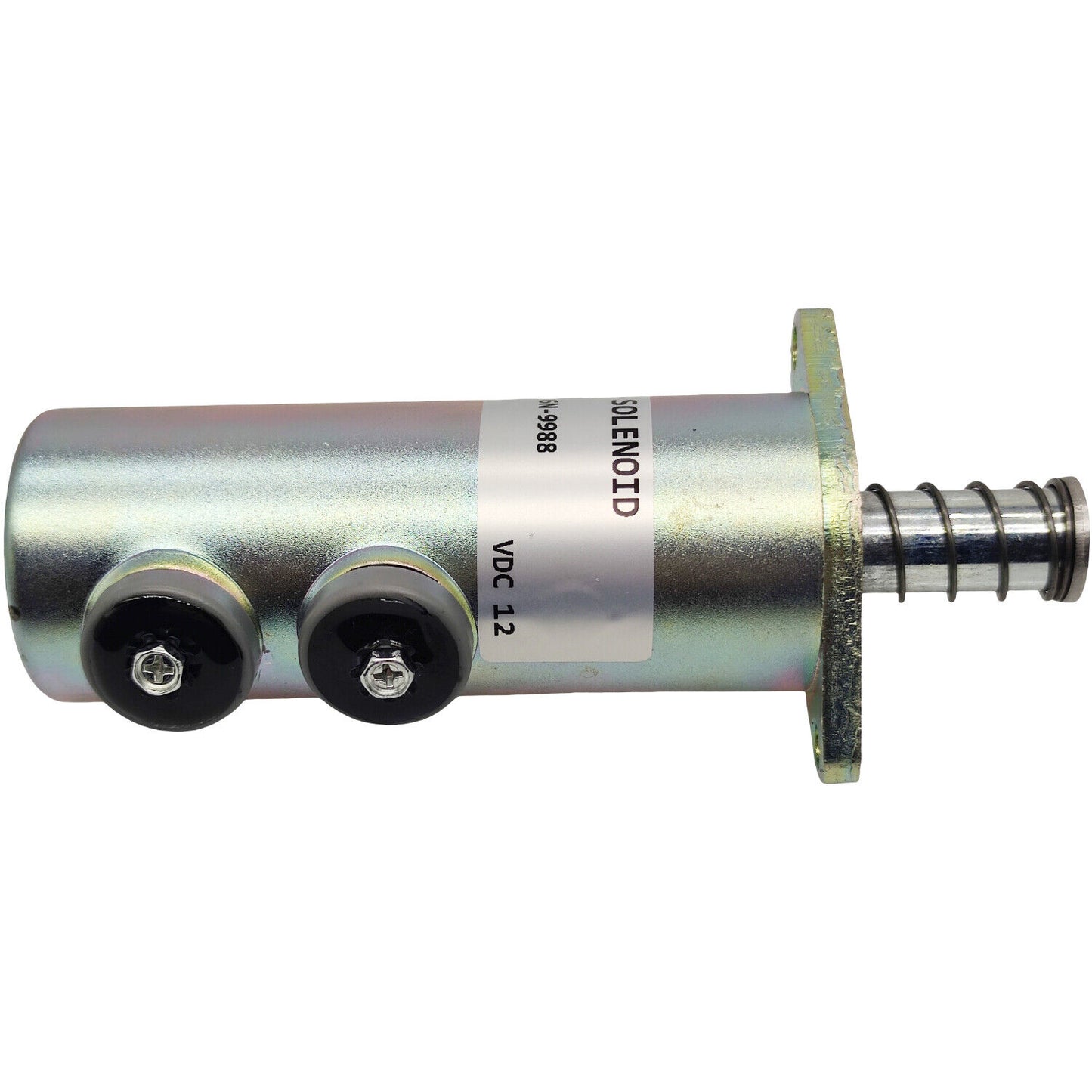 12V Engine Fuel Shutoff Solenoid 6N-9988 6N9988 for Caterpillar CAT 3208 3412
