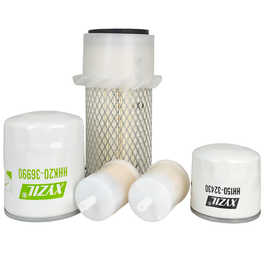 In-Line Fuel Air Oil HST Filter Kit for Kubota G1700 G1800 G1900 G2000