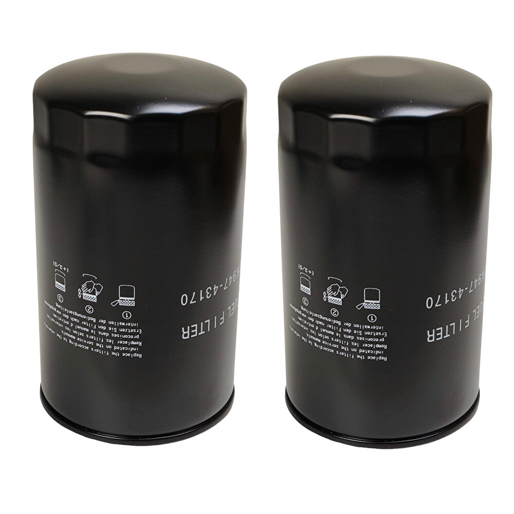 2PCS 1K947-43172 Fuel Filter 1K947-43170 Fit for Kubota KX080 SVL95 SVL65 SVL75