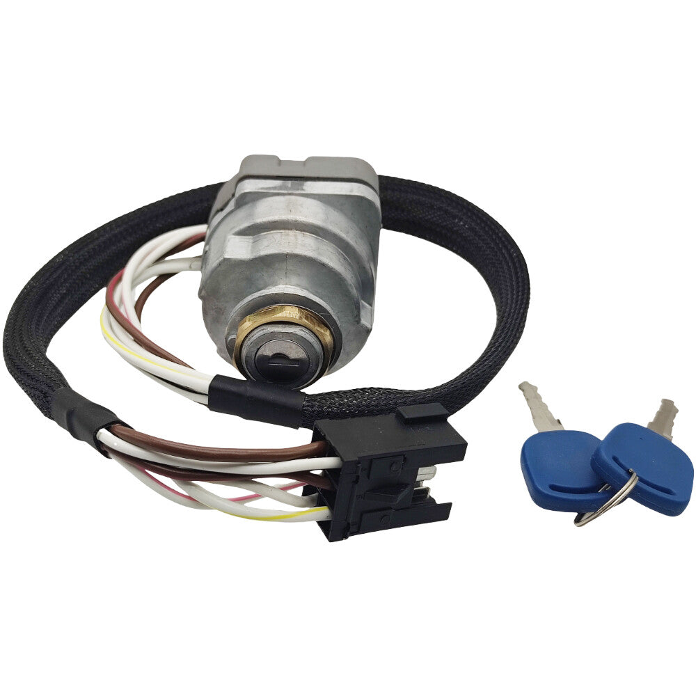 F0NN11N501AA Ignition Key Switch for Ford Tractor 5640 6640 7740 7840 8160 8240
