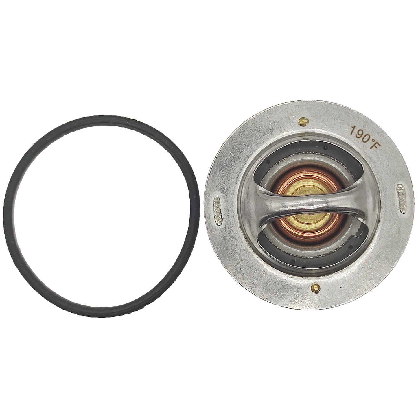 Thermostat with Seal 190°F for Cummins ISB 2003-2007 Dodge B Series 5.9L Engine