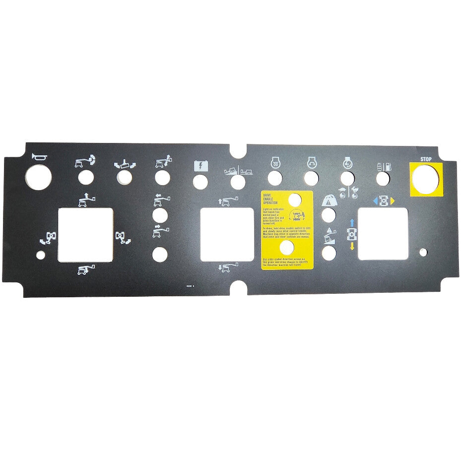 Platform Control Panel Decal 82238 82238GT for Genie IC Z-60/34 Z-51/30J Overlay