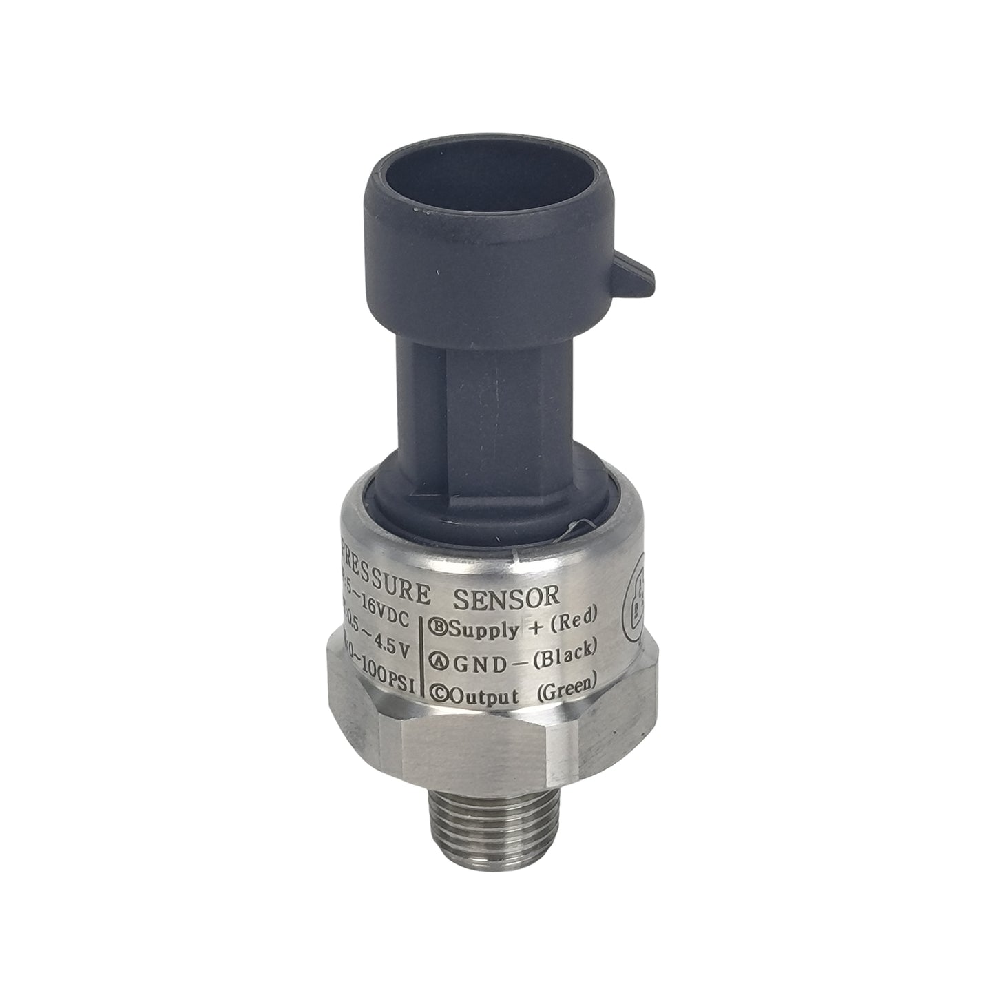 100 PSI Pressure Sensor Fuel Oil Coolant Pressure for EFI Data Logging 7990100