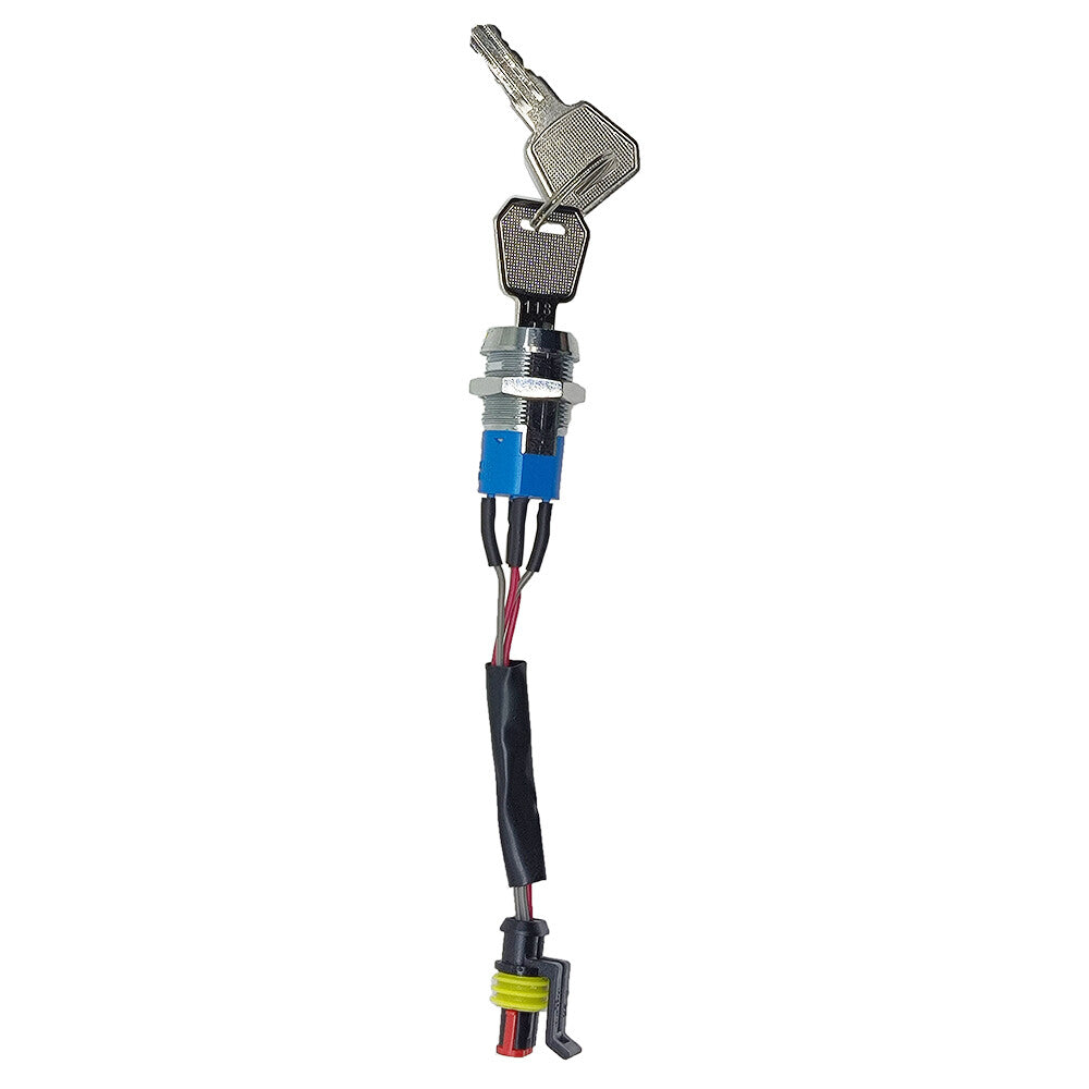 Ignition Switch Start Key 1220-520002-AC for Big Joe Electric Forklift E30 EZ30