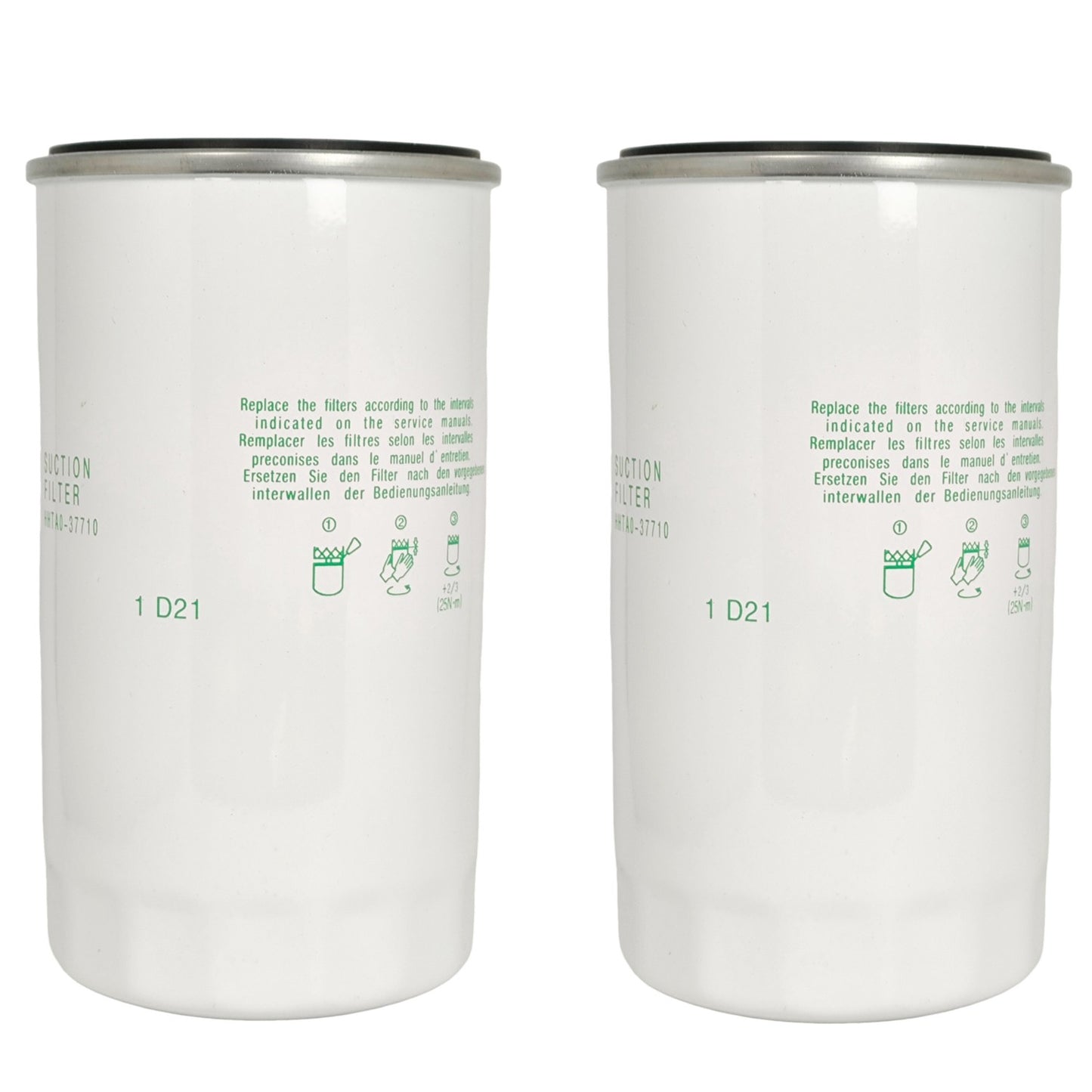 2X Hydraulic Filter for Kubota HHTA0-37710 WIX 57098 Mahindra 2615 3015 2815