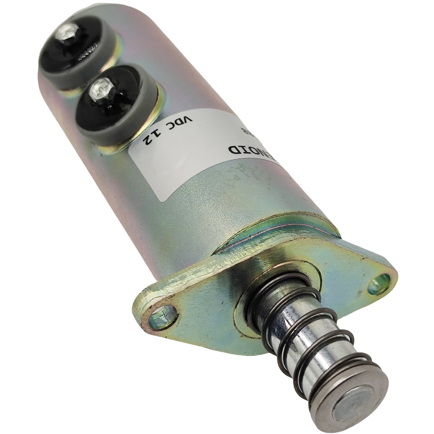 12V Engine Fuel Shutoff Solenoid 6N-9988 6N9988 for Caterpillar CAT 3208 3412