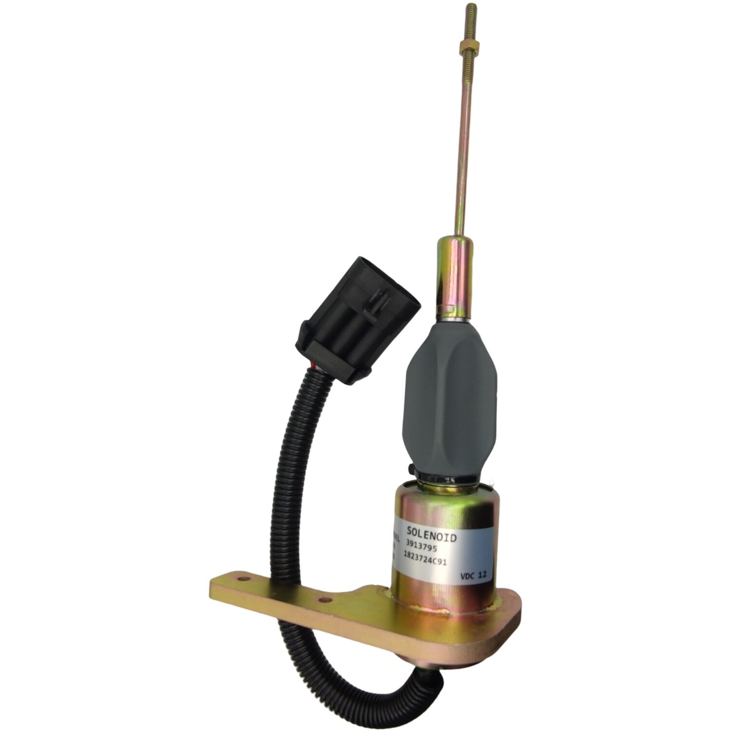 12V Fuel Shutdown Solenoid 1820453C91 For Perkins 1300 Series Navistar DT466
