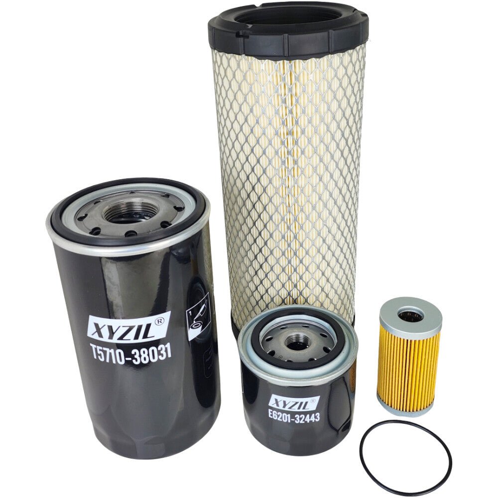 T5710-38031 Air Fuel Oil Hydraulic Filter Set E6201-32443 84612-43160 E723011081
