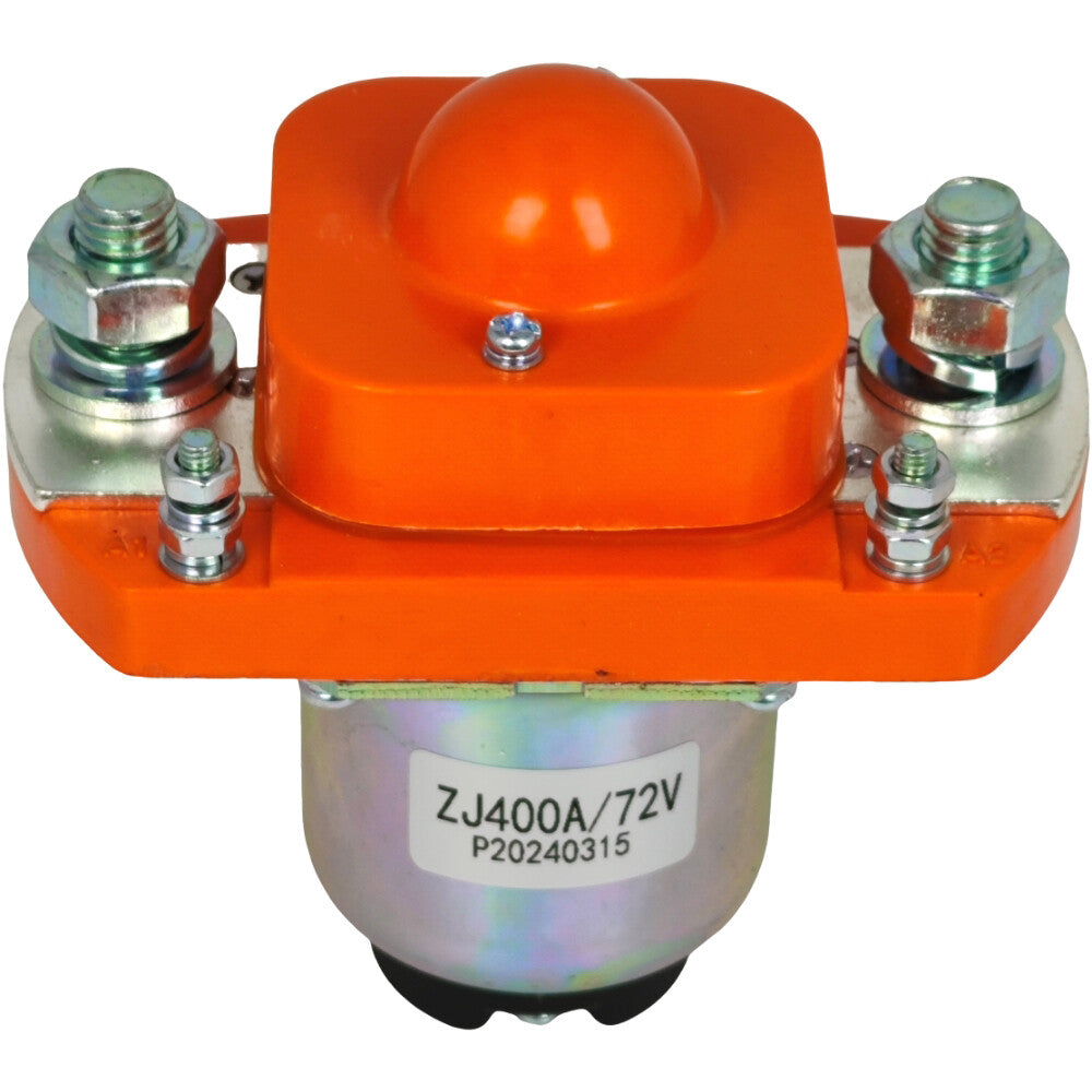72V 400A Contactor Solenoid MZJ-400A Fit for Golf Cart Heavy Duty