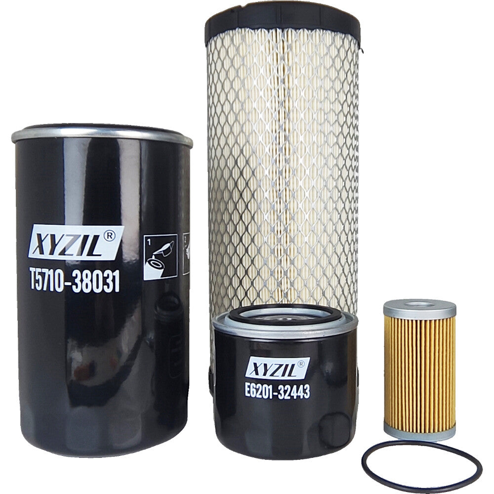 T5710-38031 Air Fuel Oil Hydraulic Filter Set E6201-32443 84612-43160 E723011081