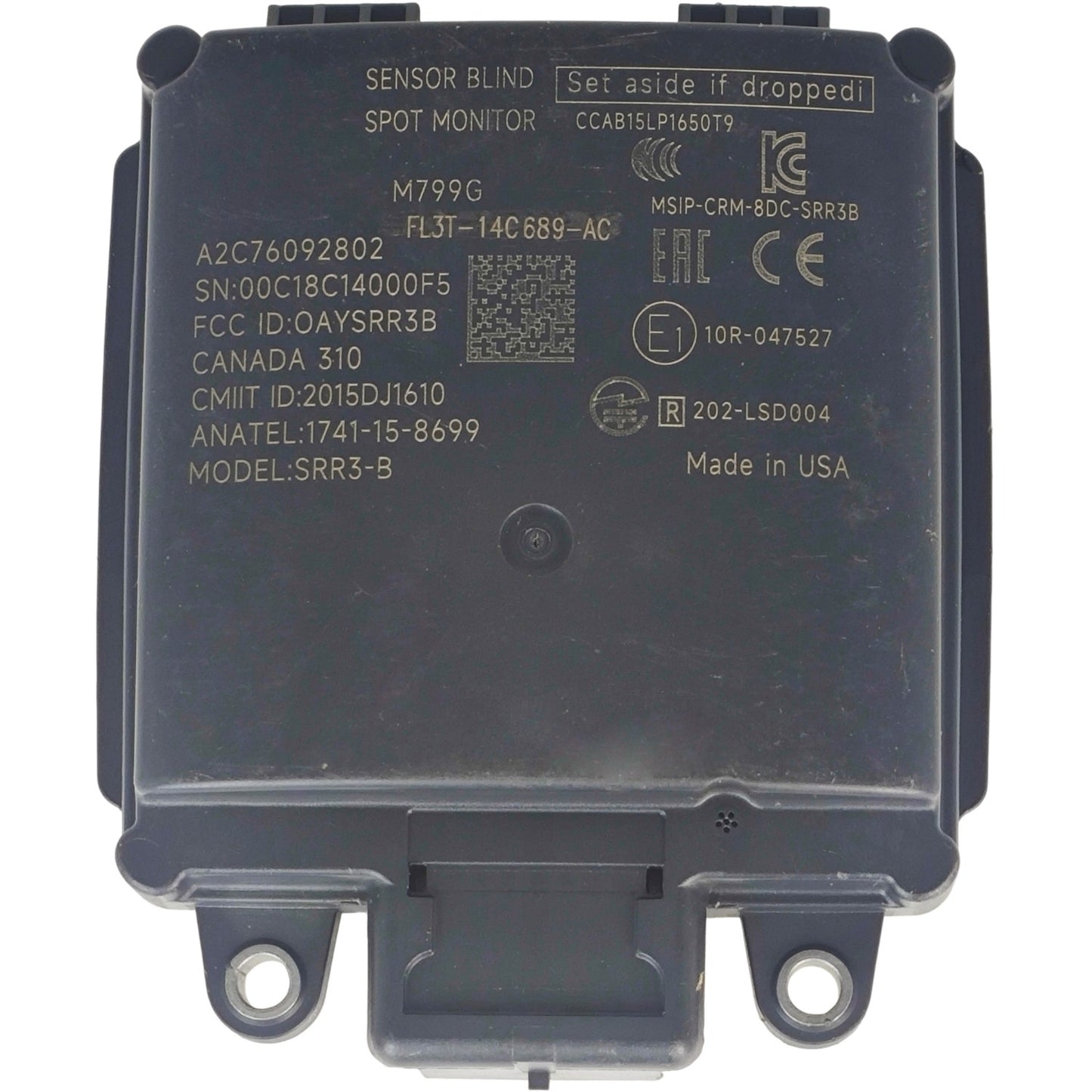 Radar Sensor FL3T-14C689-AC for Ford XL SSV Crew Cab Module Distance Detection