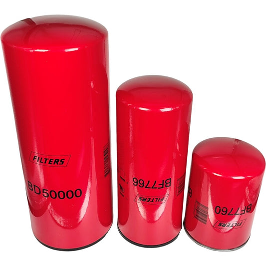 4367100 4088272 4010476 Oil Change Kit Fit Cummins ISX Baldwin Fuel Filter