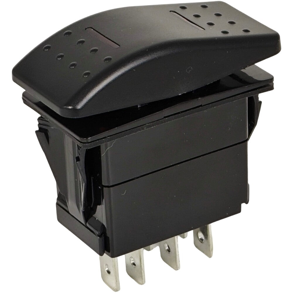 91473127 7 Pin ON-Off-ON Rocker Switch Fit for JLG with Red Light Carling