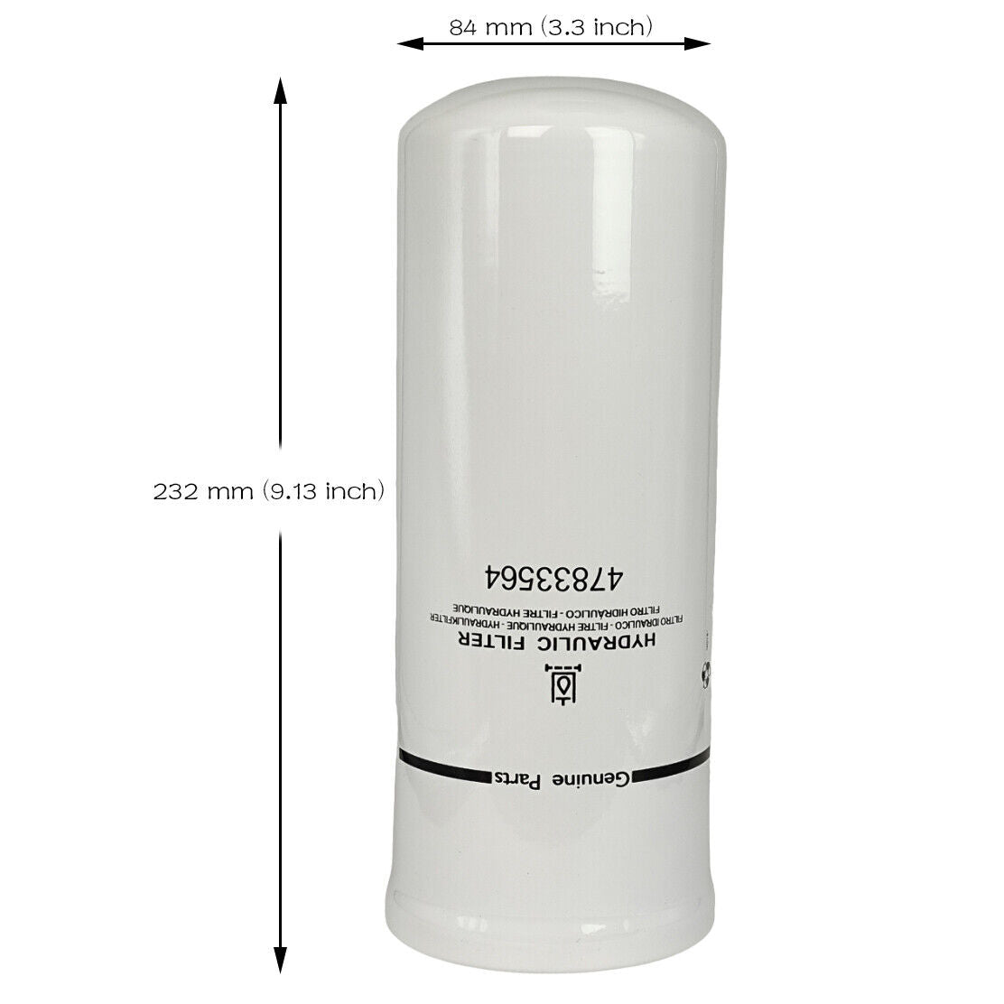 47710533 Hydraulic Filter Fit for New Holland C232 C227 C234 C238 L213 L215 L218