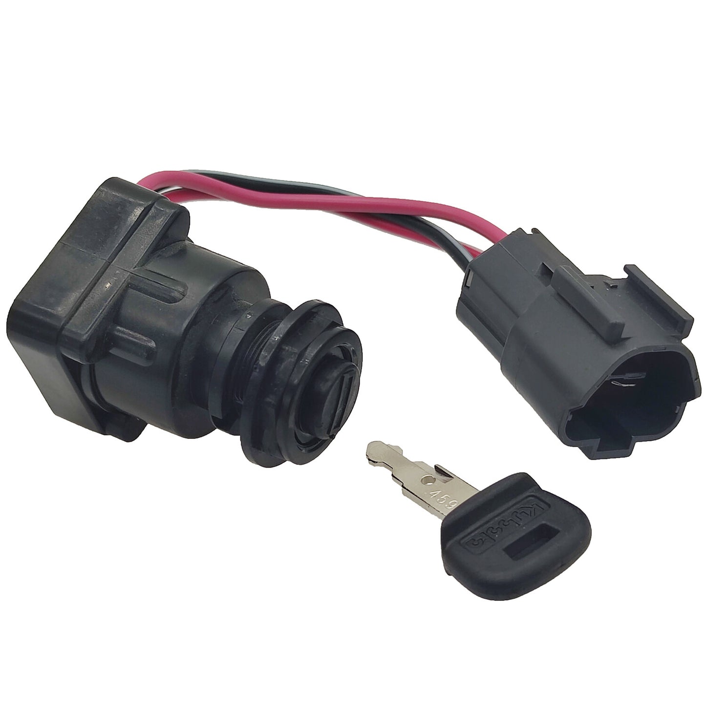 Ignition Switch RC411-53964 w/ Key RC411-53933 for Kubota Excavator U35 U35S U15