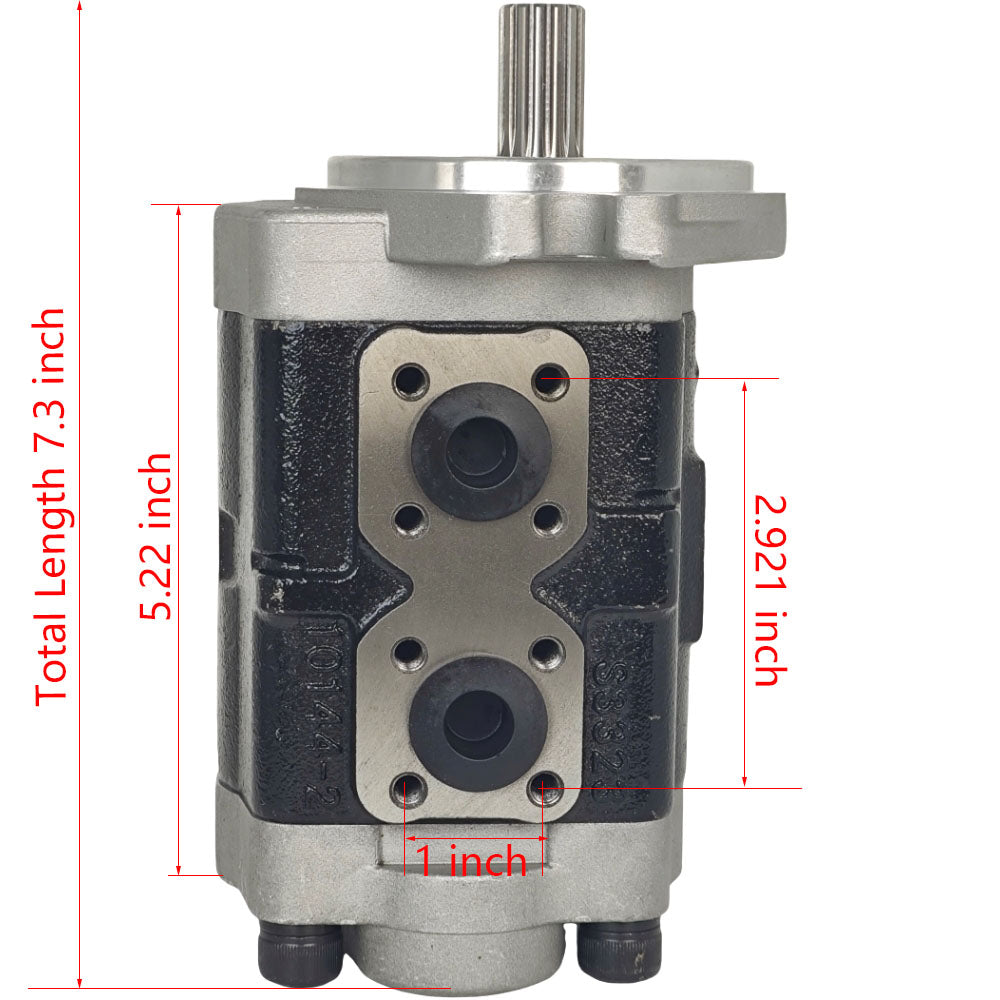 Hydraulic Pump 3C001-82203 for Kubota Tractor M6060 M7040 M7060 M8540 M5660