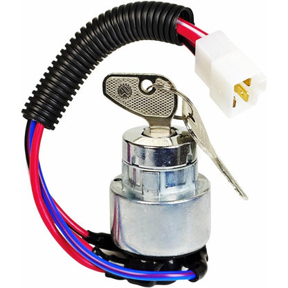 Ignition Switch 2 Keys for Kubota MX4700DT MX4700F MX4700H MX5000DT TC020-31822