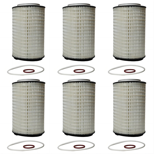 6X P551088 Lube Oil Filter Cartridge for MaxxForce 11 13 Engine 380936 LF17549