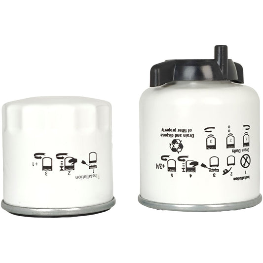 6671057 6667352 Oil Fuel Filter Kit Fit for Bobcat DX17Z DX10Z DX19 E08 E10Z E10