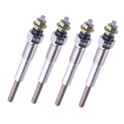 4X 12V Glow Plug Fit Isuzu C240 C190 C201 C221 4FA1 Diesel Engine 9-82511978-0