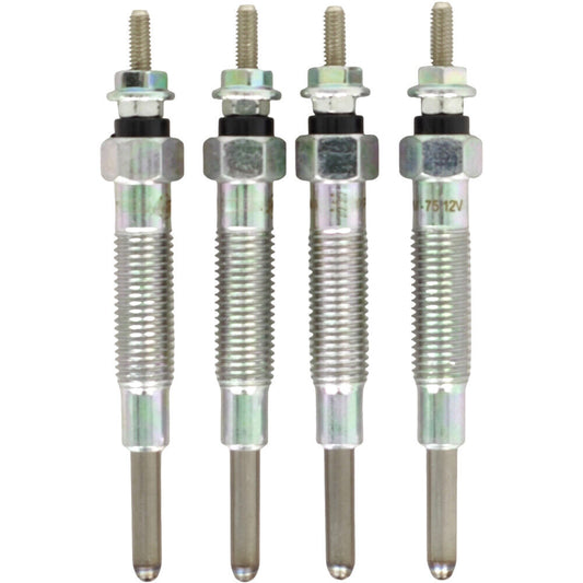 4X Glow Plug MD050212 for Mitsubishi Triton Pajero L200 L300 4D55 4D56 12V 2.5L