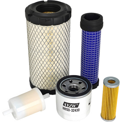 Tune-Up Filter Kit 206421 Fit for Kubota D722FB-25 D722 Diesel Engine