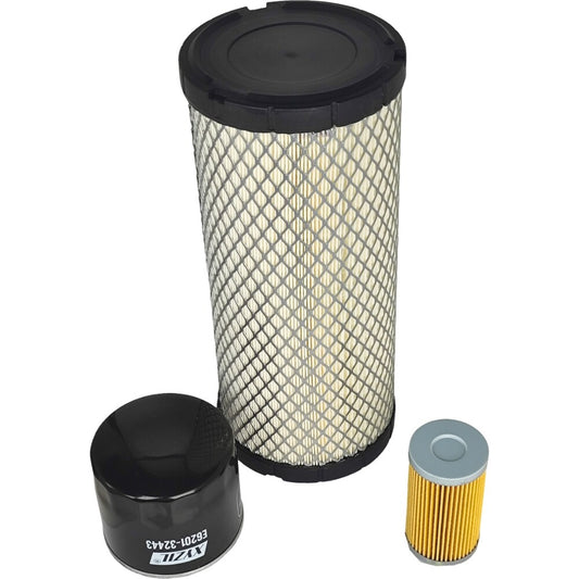 Fit for Kioti Oil Air Fuel Filter Maintenance Kit DK50 DK45 DS3510 DS4510 DS4110