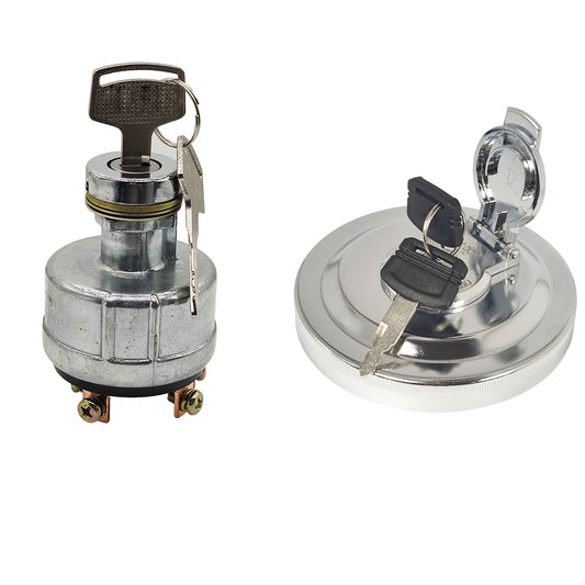 Excavator Ignition Switch & Fuel Cap for Hitachi John Deere EX200-1 AT321249