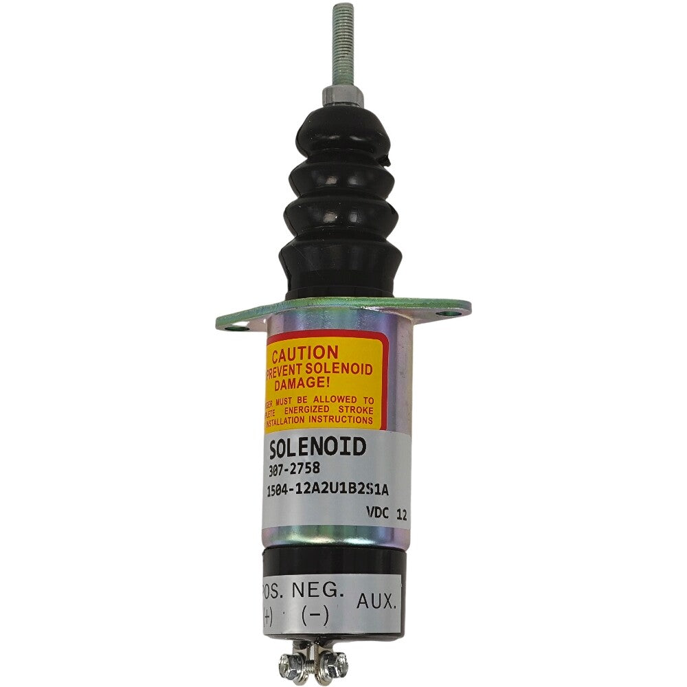 12V Solenoid 307-2758 2 Terminals for Miller Welders AEAD 200LE Legend
