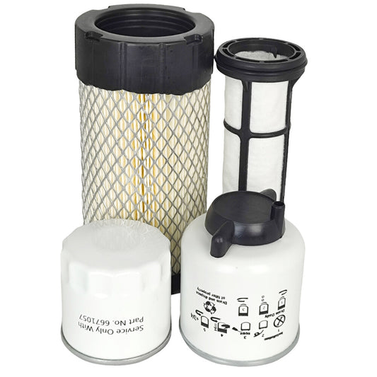 Air Fuel Oil Maintenance Filter Kit Fit for Bobcat Engine MT52 MT55 MT85