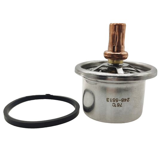 76℃ 168.8℉ Water Temperature Regulator 248-5513 2485513 for Caterpillar