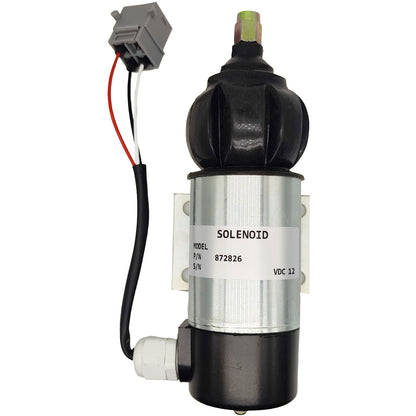 872826 1827650 12V Stop Solenoid for Perkins Volvo Penta TAMD61A TAMD71A TAMD72A