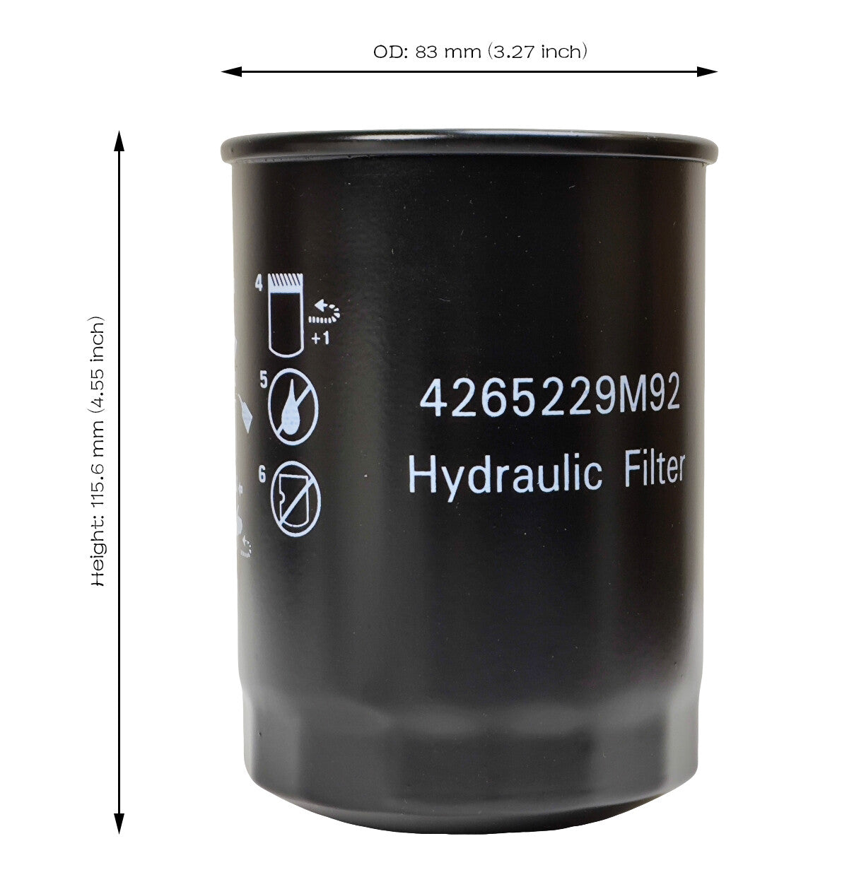 Spin-On Hydraulic Filter for WL10285 Wix Replaces 67955-37710