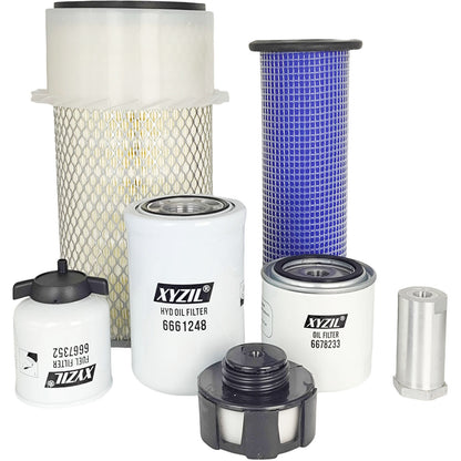 Maintenance Filter Kit Fit for Bobcat T250 T320 T300 Skid Steer Track Loader