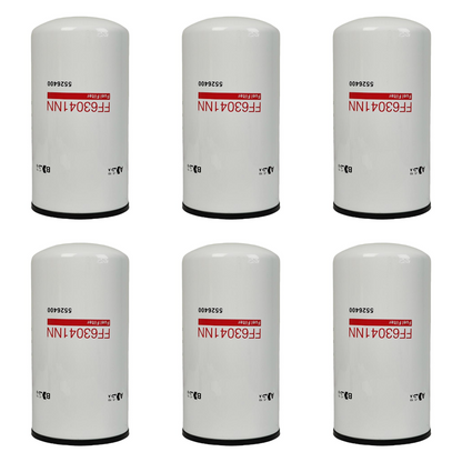 6PCS Fuel Filter FF63041NN FF63041-NN for Cummins Freightliner Kenworth 5526400